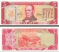 *5 Dolárov Liberia 1999, P21 UNC *5 Dolárov Liberia 1999, P21 UNC