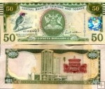 *50 Dolárov Trinidad a Tobago 2006(2012), pamätná P53 UNC