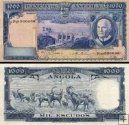 *1000 angolských escudos Angola 1970, P98 F