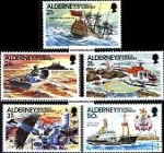 *Známky Alderney 1991 Majáky séria MNH