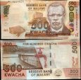 *500 Kwacha Malawi 2013, P61b UNC *500 Kwacha Malawi 2013, P61b UNC