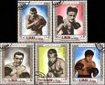 Známky Ajman 1969 Box, razítkovaná séria Známky Ajman 1969 Box, razítkovaná séria
