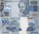 *100 Reais Brazília 2010-24, P257 UNC