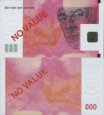 *BANQUE DE FRANCE, No Value 000, testovacia bankovka *BANQUE DE FRANCE, No Value 000, testovacia bankovka