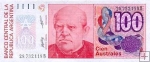 *100 Australes Argentína 1985, P327 UNC