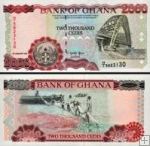 **2000 Cedis Ghana 1995, P30b UNC