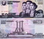 50 Wonov Severná Kórea 2002 (2009), P60 UNC