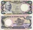 *10 Leones Sierra Leone 1980, P8a UNC *10 Leones Sierra Leone 1980, P8a UNC