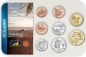 Sada 8 ks mincí Tokelau 1 Cent - 2 Dollars 2017 blister Sada 8 ks mincí Tokelau 1 Cent - 2 Dollars 2017 blister