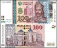 *100 Somoni Tadžikistan 2022, P28b UNC *100 Somoni Tadžikistan 2022, P28b UNC