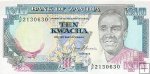 *10 Kwacha Zambia 1989-91, P31a UNC