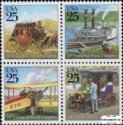 *Známky USA 1989 Poštová preprava - Kongres UPU - MNH *Známky USA 1989 Poštová preprava - Kongres UPU - MNH