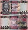 *1000 Libier, Južný Sudán 2020 (2021), P17a UNC *1000 Libier, Južný Sudán 2020 (2021), P17a UNC