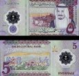 *5 saudských rialov Saudská Arábia 2024(25) P46a UNC polymer *5 saudských rialov Saudská Arábia 2024(25) P46a UNC polymer