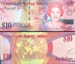 *10 Dolárov Kajmanie ostrovy 2010-18, P40 UNC