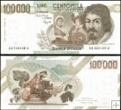 *100 000 Lír Taliansko 1983 UNC