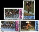 Známky Horná Volta 1980 LOH cyklistika séria MNH