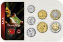 Sada 7 ks mincí Východný Timor 1-200 Centavos 2003-2017 blister