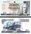 *5 Libier Škótsko 2005, P364 UNC, pamätná bankovka *5 Libier Škótsko 2005, P364 UNC, pamätná bankovka