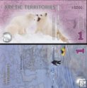 *1 Polárny dolár Arktída 2012, polymer