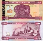 *50 Nakfa Eritrea 2004, P7 UNC