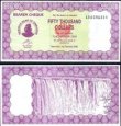 *50 000 Dolárov Zimbabwe 2006 P29 UNC *50 000 Dolárov Zimbabwe 2006 P29 UNC