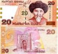 *20 Som Kirgistan 2002, P19 UNC