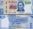 500 Pesos Mexiko 2017-23, P136 UNC 500 Pesos Mexiko 2017-23, P136 UNC