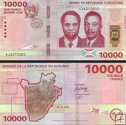 *10000 Frankov Burundi 2022, P59 UNC