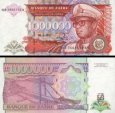 *1 000 000 Zaires Zair 1993, P45b UNC