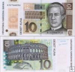 *10 Kuna Chorvátsko 2004 P43 UNC