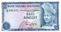 *1 Ringgit Malajzia 1972-76, P13 UNC