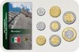 Sada 8 ks mincí Mexiko 5 Centavos - 10 Pesos 1992-2017 blister Sada 8 ks mincí Mexiko 5 Centavos - 10 Pesos 1992-2017 blister