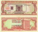*100 Pesos Oro Dominikánska Rep. 1990, P128b UNC