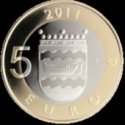 *5 Euro Fínsko 2011, provincia Uusimaa