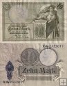 *10 Mariek Nemecká ríša 1906, P9 R27 VF