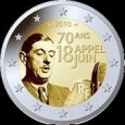 *2 Euro Francúzsko 2010, de Gaull *2 Euro Francúzsko 2010, de Gaull