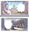 *50 Kip Laos 1963, P12 UNC