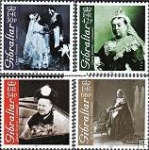 *Známky Gibraltar 2001 Kráľovna Viktória séria MNH