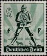 *Známka Nemecká ríša 1940 Deň práce MH *Známka Nemecká ríša 1940 Deň práce MH