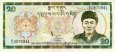 *20 Ngultrun Bhután 1986-92 P16 UNC *20 Ngultrun Bhután 1986-92 P16 UNC