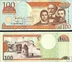 *10 Pesos Oro Dominikánska Republika 2006-2010 P177 UNC