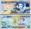 *10 Dolárov Východný Karibik 2012, P52a hmatové body