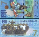 *7 dolárov Fiji 2017, pamätná UNC
