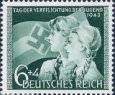 *Známka Nemecká ríša 1943 Deň mládeže, neraz. MNH *Známka Nemecká ríša 1943 Deň mládeže, neraz. MNH