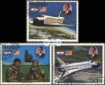 *Známky Paraguaj 1981 Raketoplán, razítkovaná séria