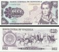 *10 Bolivares Venezuela 1981, P60a UNC *10 Bolivares Venezuela 1981, P60a UNC