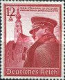 *Známka Nemecká ríša 1939 Adolf Hitler narodeniny, MNH *Známka Nemecká ríša 1939 Adolf Hitler narodeniny, MNH