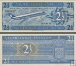 *2 1/2 Gulden Holandské Antily 1970, P21 UNC