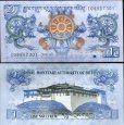 *1 Ngultrum Bhután 2013, P27b UNC *1 Ngultrum Bhután 2013, P27b UNC